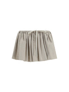Miu Miu Ruffled mini Skirt with drawstring - Opale
