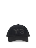 Y-3 Logo Baseball Cap - Black