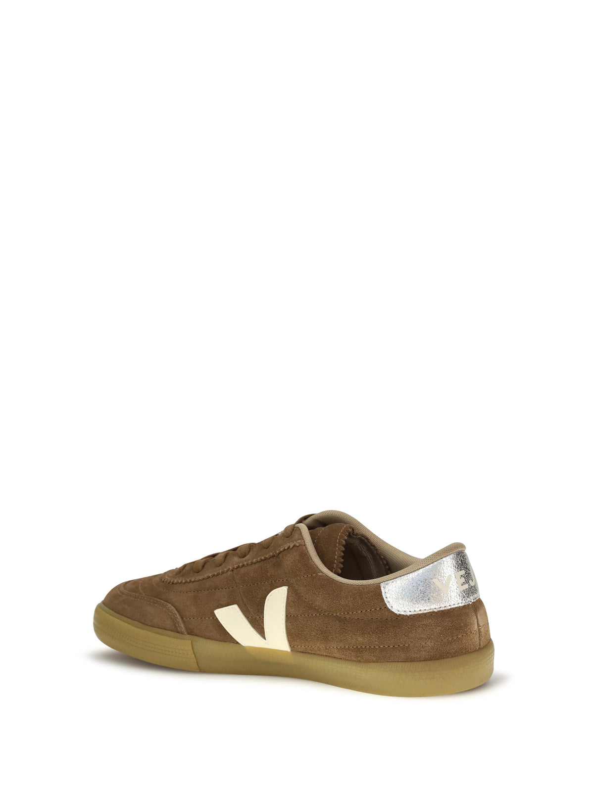 Veja Panenka suede Sneakers - Brown_Pierre_Silver