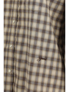 Ganni Check fannel Shirt - Oyster Gray