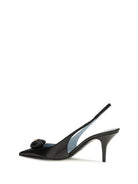 Valentino Garavani Coeur Royal Slingback leather Pumps - Black