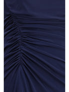 Versace Long Dress in soft viscose jersey - Navy