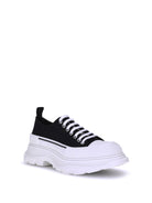 Alexander McQueen Tread Slick Sneakers - Black/White
