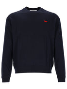 Maison Kitsuné Wool Sweater - Blue