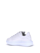 Alexander McQueen Leather Sneakers - White
