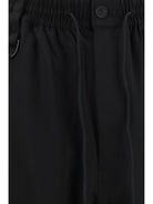 Y-3 Wool straight-leg Pants - Black