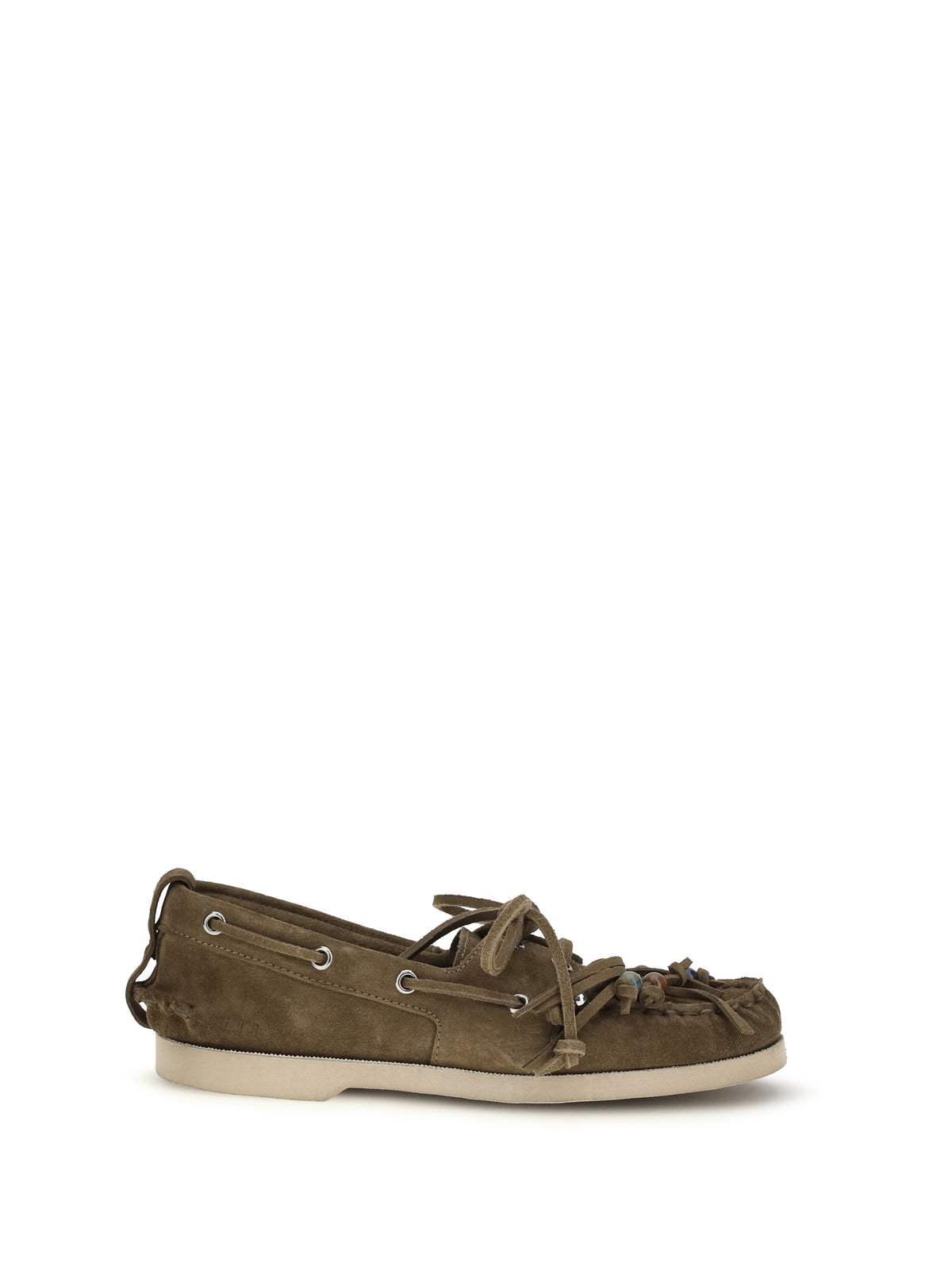 Golden Goose Boat Loafers - Khaki