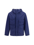 C.P. Company T-Flatt nylon Goggle Jacket - Peacoat