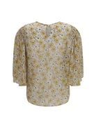 Marant Étoile Floma_haut/top - Light Yellow/Ecru