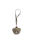Ganni Teddy Bear Bag Charm - Egret