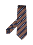 Giorgio Armani Regimental Tie - Beige