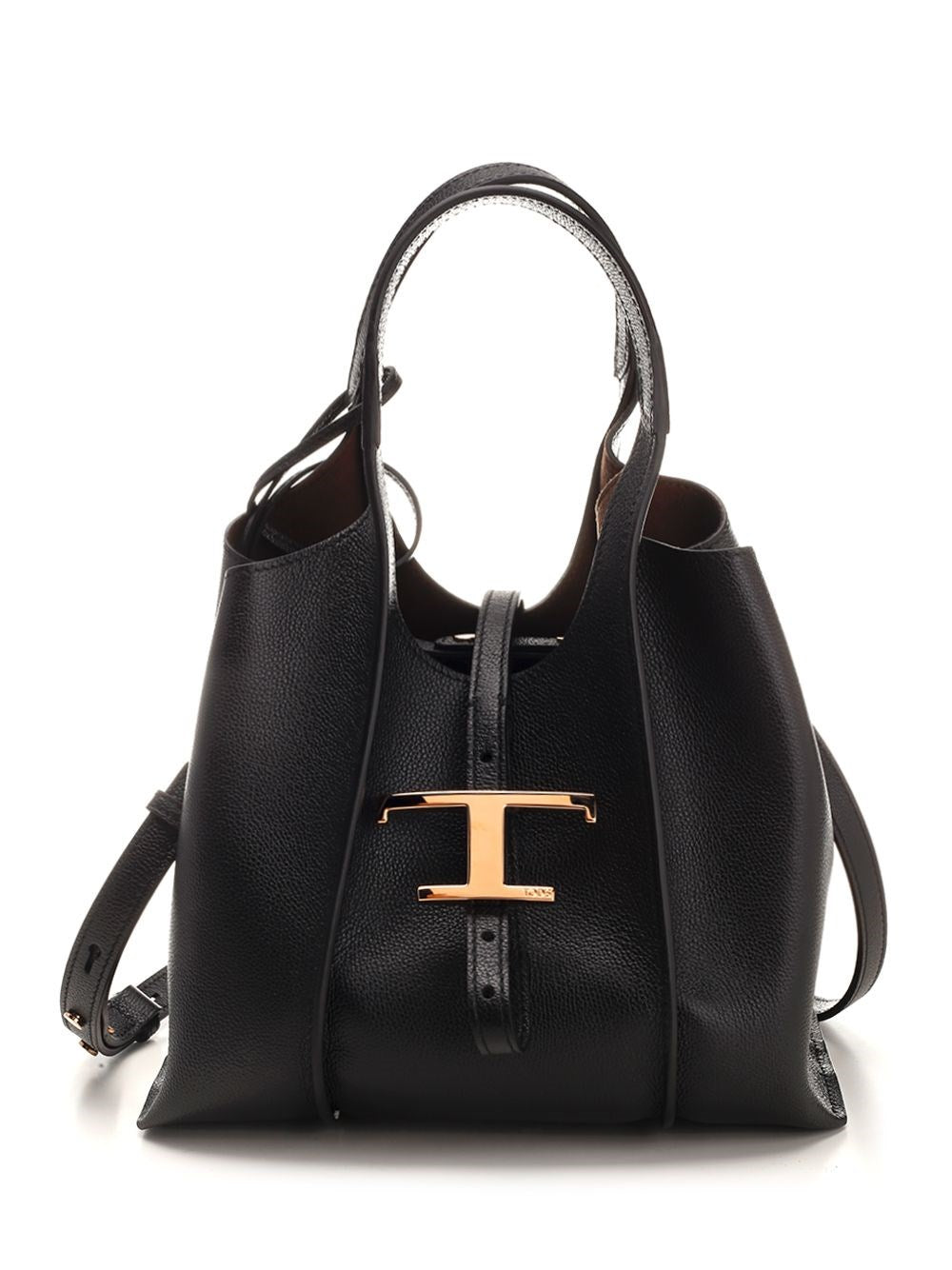 Tod's "T Timeless" Shopping Bag - Black