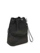 Prada Re-Nylon and Saffiano leather Bucket Bag - Black