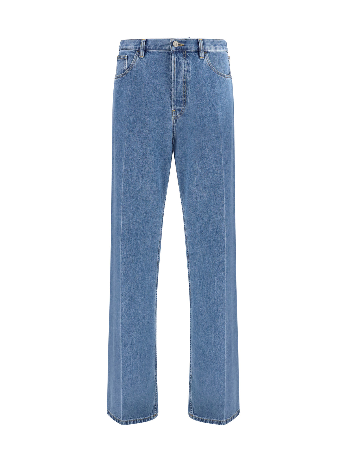 Valentino Straight-leg denim Jeans - Light Blue Denim