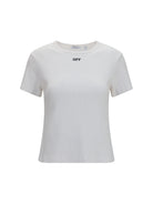 Off-White Off Stamp T-shirt - White-Black