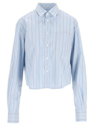 Ami Short Shirt Ami Paris - Sky Blue