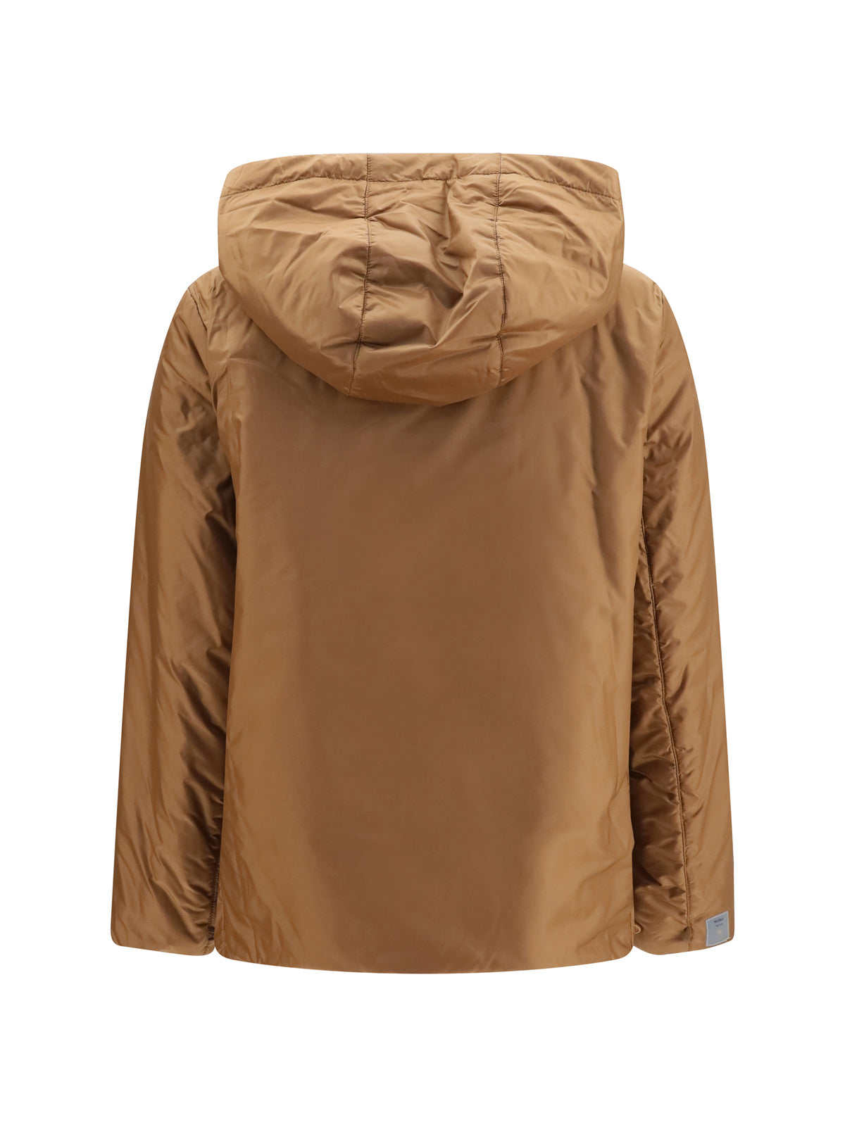 Max Mara The Cube Hooded padded Jacket - Caramel