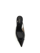 Tom Ford Leather Slingback Pumps - Black