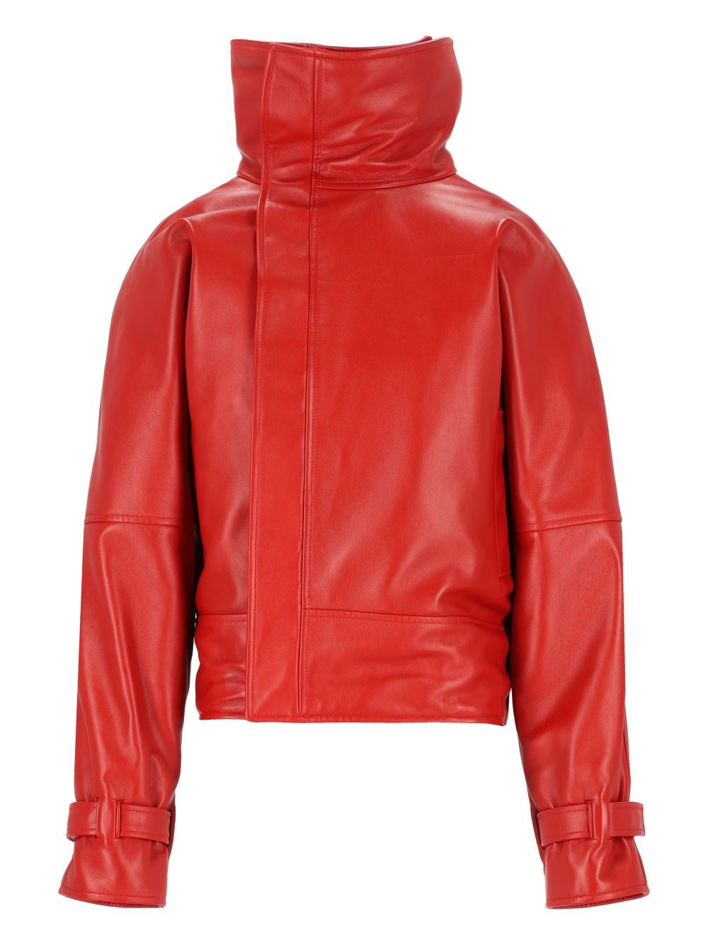 Balenciaga "Big Collar" Jacket - Red