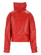 Balenciaga "Big Collar" Jacket - Red