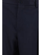 Dolce & Gabbana Flannel Pants - Blue Scurissimo 1