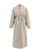 Max Mara Sportmax Olmo Coat in virgin wool - Canapa Unito
