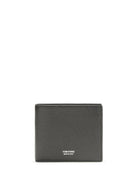 Tom Ford T Line bifold Wallet in grained leather - Black