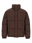 Maison Kitsuné Quilted Down Jacket - Brown