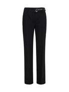 Max Mara Sportmax Rum cigarette pants with belt - Black
