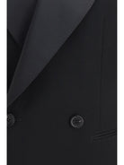 Saint Laurent Grain De Poudre Jacket - Noir