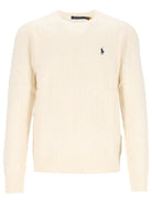 Polo Ralph Lauren Crew Neck Sweater - White
