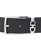 Ferragamo Reversible Belt - Black || T.Moro