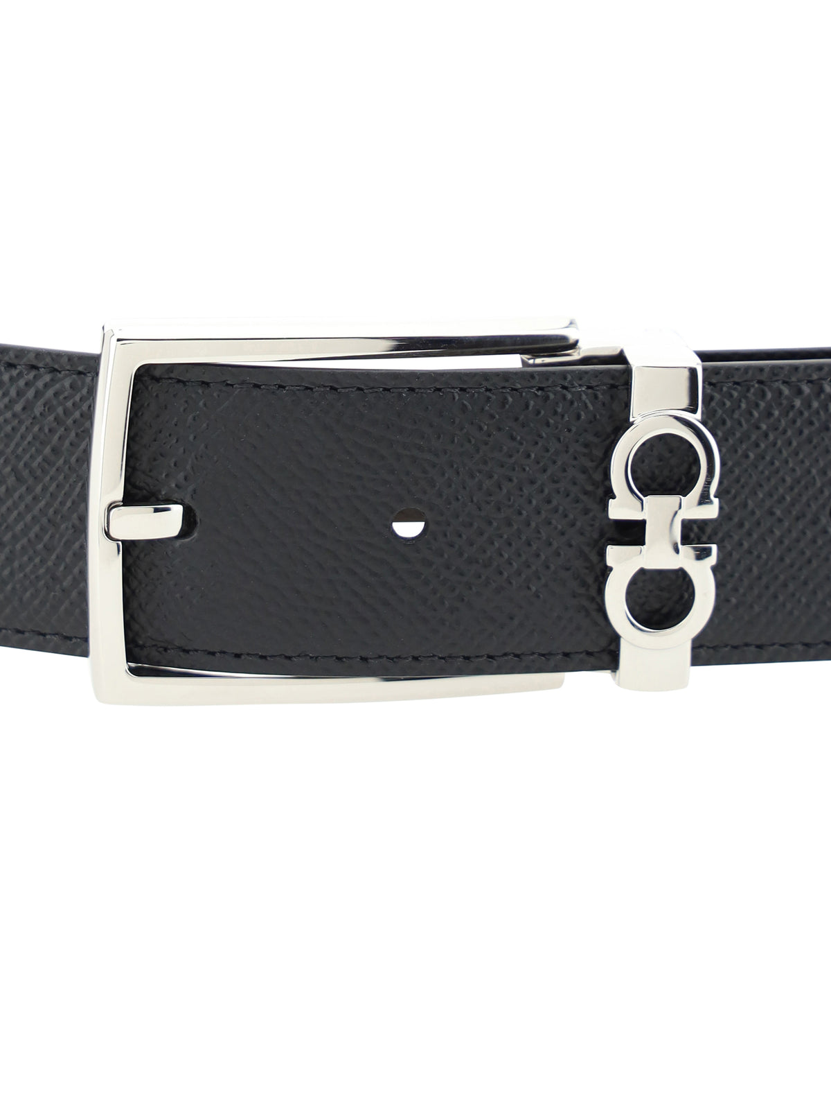 Ferragamo Reversible Belt - Black || T.Moro
