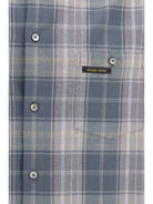 Golden Goose Journey checked Shirt - Balsam Green / Faded Cognac