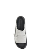 Alexander McQueen Buckle slide Sandals - Ash Grey