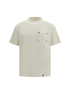 Palm Angels Palm Rib T-shirt - Off White - Light Grey