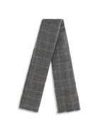 Brunello Cucinelli Cashmere Scarf - Camel+Nero+Bordeaux