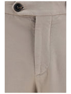 Brunello Cucinelli Dyed cotton Pants - Marble