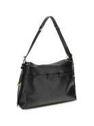 Givenchy Large Voyou Shoulder Bag in shiny leather - Black