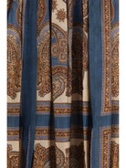 Zimmermann Mahon long Dress - Dark Blue Paisley