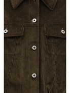 Loewe Cotton corduroy Jacket - Brown