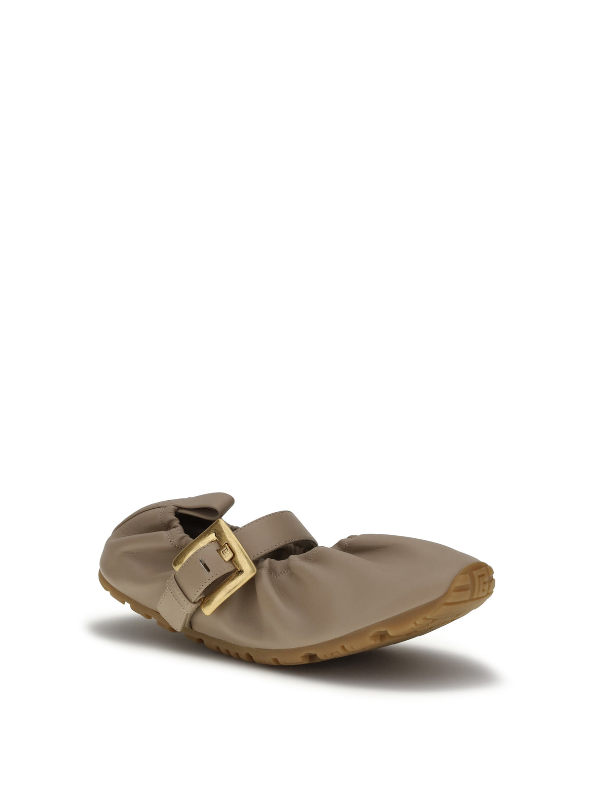 Balmain Buckle strap Ballerinas - 8Fi Sable