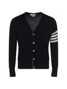 Thom Browne Virgin wool Cardigan - Navy