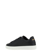 Versace Leather Sneakers - Black