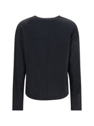 Toteme Long-sleeve cotton T-shirt - Black