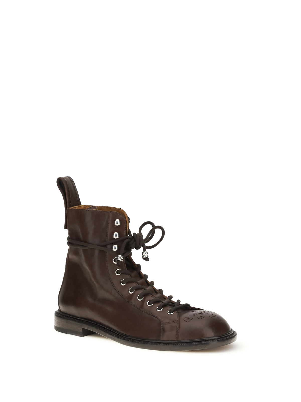 Versace Billy leather ankle Boots - Radica-Palladium