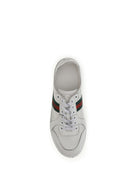 Gucci Stretch Sneakers - White/White/Vrv
