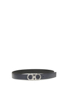 Ferragamo Reversible leather Belt - New Navy