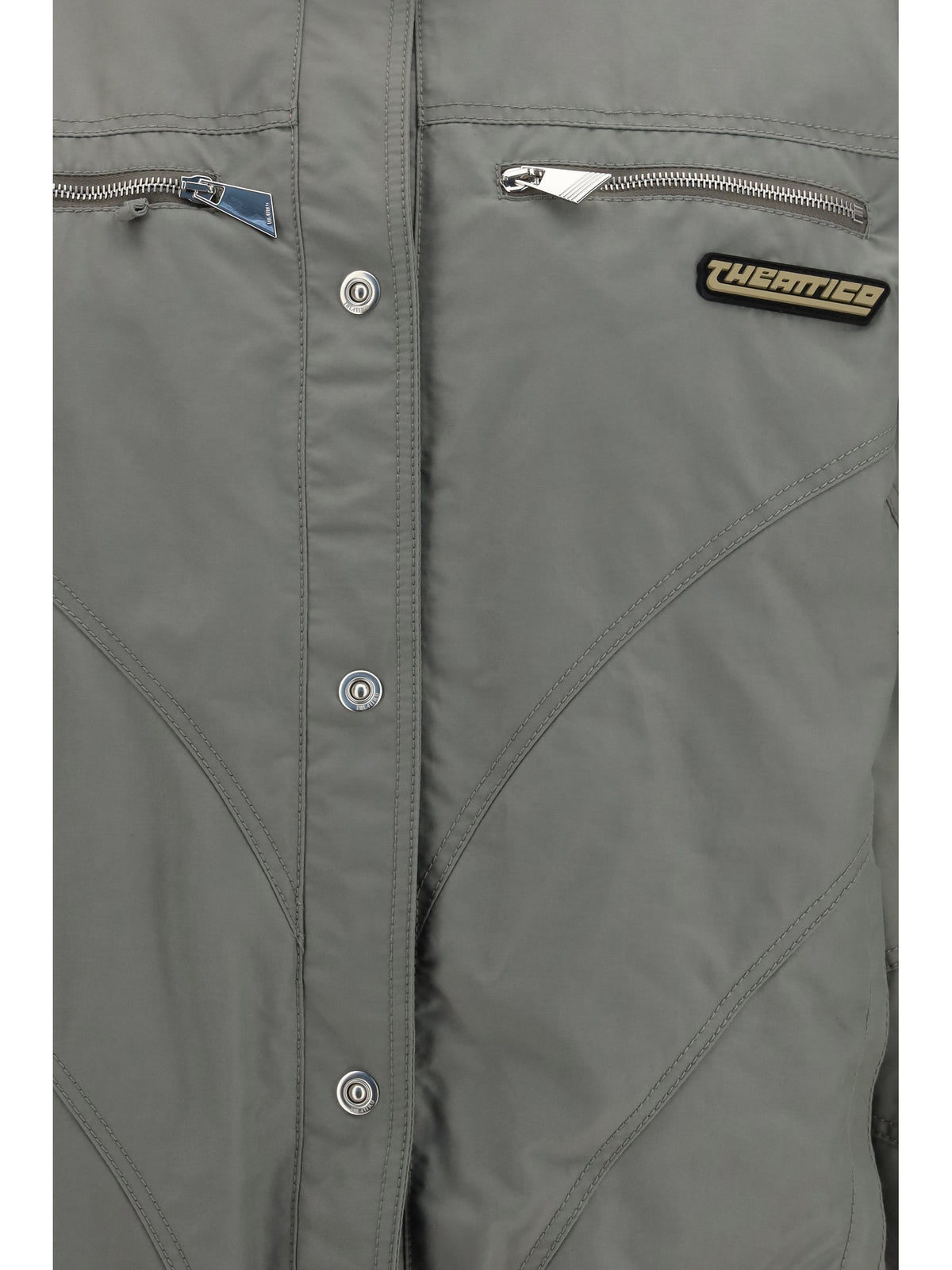 The Attico High-neck Bomber with zips - 700