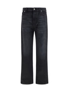 Fendi Long Jeans - Black